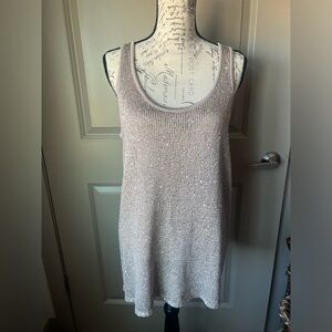 NWT Matty M Sequin Sweater Tank